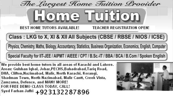 Best tutor academy karachi lahore tutors BBA accounts accounting